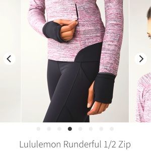 Lululemon running pullover
